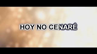 Parodia de Yo te esperaré  quotHoy no cenaréquot ORIGINAL  Yúlian Lombardy ft D Cuore LETRA [upl. by Scheers]