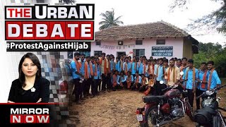 Hijab Vs Saffron Scarf Row In Karnataka Will The Protest End  The Urban Debate [upl. by Sirama]