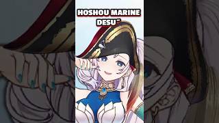 Reine impersonate Hoshou Marine Desu holoid vtuber holoiive short [upl. by Charyl]