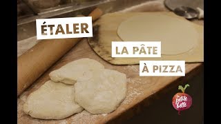 🍕COMMENT ÉTALER LA PÂTE À PIZZA 🍕Tuto pizza parfaite [upl. by Valry654]