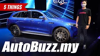 2022 MercedesBenz EQC 400 AMG Line from RM390K  AutoBuzz [upl. by Loris]