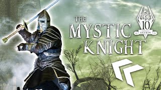 The Mystic Knight Skyrim Anniversary Edition Spell Absorption Build [upl. by Anifares]