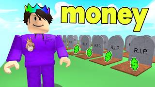 I GET TONs Of CASH In Graveyard Tycoon on Roblox [upl. by Ahtreb]