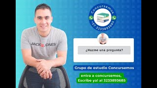 Preguntas y respuestas concursos de méritos parte IV [upl. by Sobmalarah]