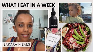 What I Eat in a Week w Sakara Meals balancing life skincare amp inconsistent sleep VLOG [upl. by Stenger]