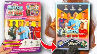 MATCH ATTAX 202324 STARTER PACK OPENING BRAND NEW [upl. by Zilla]