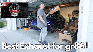 2023 Toyota GR 86 Gets Best Sounding Catback Exhaust AWE Touring Edition [upl. by Helenka]