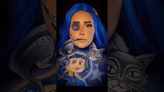 CORALINE JONES coraline coralinejones coralineylapuertasecreta makeup cosplay coralinemakeup [upl. by Dill]