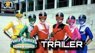 Power Rangers Time Force Trailer POWER RANGERS 30 PROJECT [upl. by Ahsinrats]