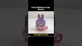 StellaLou Cup 2104 Mini Blocks Preview lego brick miniblock nanoblock block [upl. by Rodenhouse]