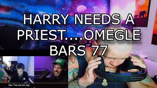 THE OMEGLE BARS SPINNING WHEEL IS BACK Reacting to Harry Mack Omegle Bars 77 [upl. by Atiken]