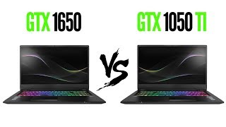 GTX 1650 Laptop vs GTX 1050 TI Laptop  GTX 1050 TI Laptop vs GTX 1650 Laptop [upl. by Lamak]