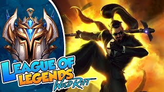 WILD RIFT  S12  XIN ZHAO JUNGLA  AGENTE CARREADOR MI MISION GANAR PARCHE 50a [upl. by Sanchez]