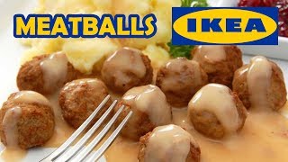 IKEA Meatballs and FriesMashed Potato [upl. by Heddy]