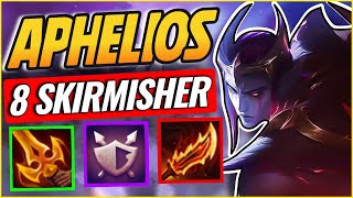 Try This Build on Aphelios  8 Skirmisher and 4 Nightbringer Comp  TFT SET 55 Dawn of Heroes [upl. by Westney]