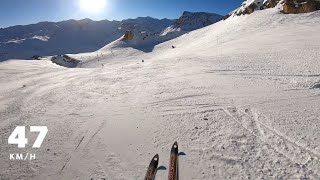 SKI  Val dIsère  Face de Bellevarde [upl. by Dugald960]