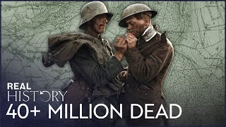 The Truly Horrific Consequences Of WW1  The Great War In Numbers  Real History [upl. by Grange]