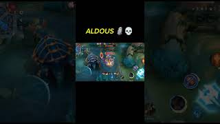 Aldous 🗿💀 aldous mlbb mobilelegends mlbbesports shorts [upl. by Marvel115]