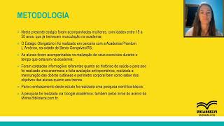 Apresentação do Relatório do estágio obrigatório I  Uniasselvi [upl. by Hadnama]