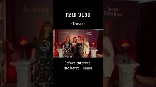 TEASER NEW VLOG ALERT  Rose Vegas First Horror House Experience [upl. by Luane]