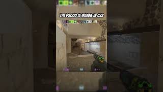 The P2000 is INSANE in CS2🤯cs2 counterstrike2 [upl. by Tench]