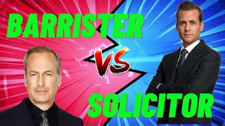 Barrister v Solicitor  Salary Work and Education Needed  EZ Law [upl. by Naz]