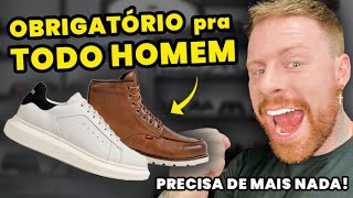 Os ÚNICOS 5 Calçados que TODO HOMEM PRECISA TER  Glow Up Masculino [upl. by Htyderem373]