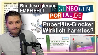 Bundesregierung empfiehlt PUBERTÄTSBLOCKER Regenbogenportal [upl. by Dupaix]