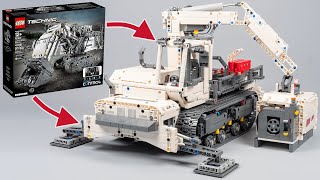 Design Secrets of my 42100  TRACKED CARRIER alternate model [upl. by Ariamoy]