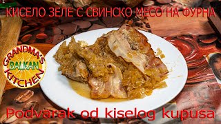 Традиционно зимно ястие 4К  Tradicionalno zimsko jelo  PODVARAK OD KISELOG KUPUSA 4К [upl. by Zachariah]