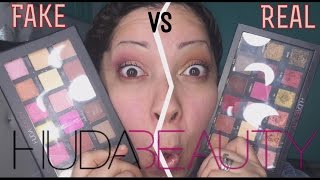 Huda Beauty  Real VS Fake [upl. by Salvucci]