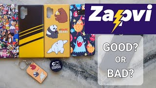 Zapviin Review  Good or Bad  Customized mobile cover at ₹99  Zapvi Cover Print Quality Review [upl. by Dorice]