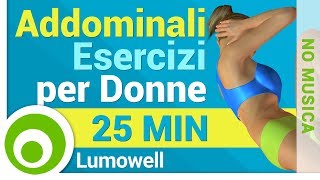 Addominali Esercizi Donne [upl. by Laux]