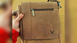 Honest Review of Wildhorn Leather Sling Bag For Men [upl. by Dietrich374]