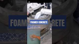 Foamed Concrete Part 2 construction qualityconcrete concrete lightweightconcrete foam [upl. by Nnaecarg]