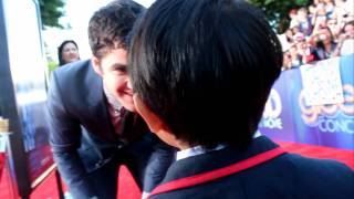 Darren Criss and Kellen Sarmiento on the Red Carpet Mini Warbler [upl. by Ailey797]