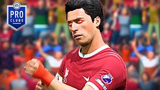 LIVERPOOL SUAREZ STRIKER BUILD HIGHLIGHTS IN EA FC 24 Pro Clubs [upl. by Gretta]