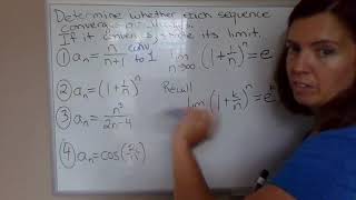 Determining whether a sequence converges or diverges [upl. by Compton]