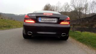 Mercedes Benz SL 600 V12 Sound Exhaust [upl. by Phineas258]