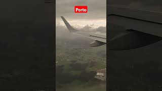 Before landing at Porto Airport aeroporto portugal avião [upl. by Abisha]