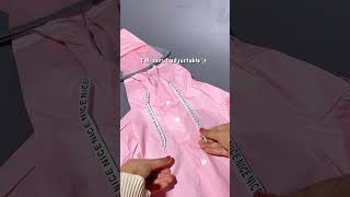 jas hujannya super aesthetic💗 jashujan jashujanwanita shortvideo shopeeunboxing [upl. by Eissolf]