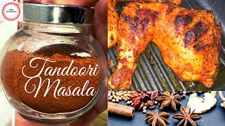 Tandoori Masala Powder Recipe  Homemade Tandoori powder  Multipurpose chicken masala powder100 [upl. by Nalak529]