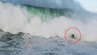 Surviving 50FT Nazare  November 20 [upl. by Lesiram]