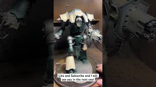 Painting a Freeblade knight for my army 40k warhammerart hobby warhammer40k painting art [upl. by Eillah]