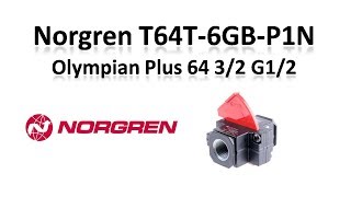 Norgren Olympian Plus 64 32 G12 Shutoff Valve T64T6GBP1N  Eltra Trade [upl. by Enyrb]