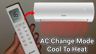 How to operate Air Conditioner on Heating Mode [upl. by Arlina]