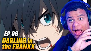 DARLING in the FRANXX EP 06 DUBLADO  React Anime Pro [upl. by Ahsenac]