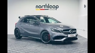 MERCEDESBENZ ACLASS 20 A45 AMG Hatchback 5dr Petrol SpdS DCT 4MATIC Euro 6 ss 360 ps [upl. by Riatsila]