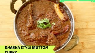 Dhaba Style Mutton Curry  Indian Mutton Curry  Spicy Punjabi Mutton Curry Recipe  bharatzkitchen [upl. by Pia43]