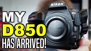 My Nikon D850 Has ARRIVED [upl. by Edva]